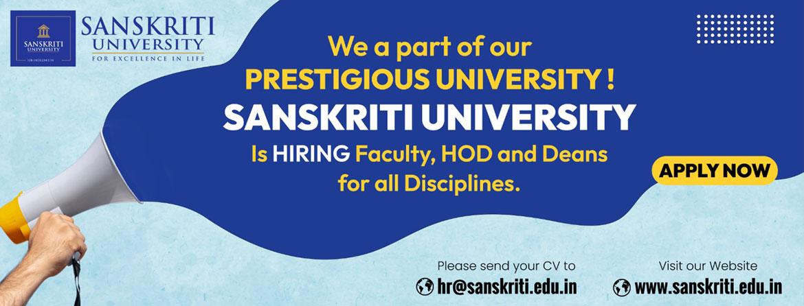 Apply at Sanskriti University