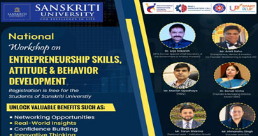 National Workshop on Entrepreneurship Skills, Attitude & Behavior Development 