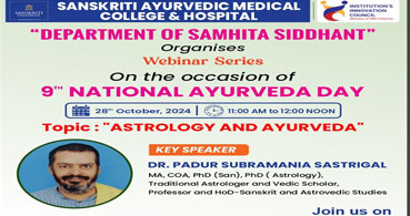 Astrology and Ayurveda