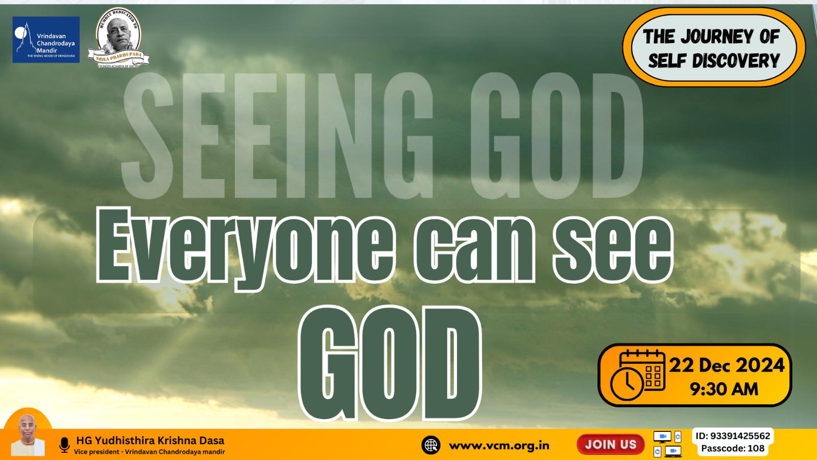 The Science of Self Realization ||Everyone can see God ||